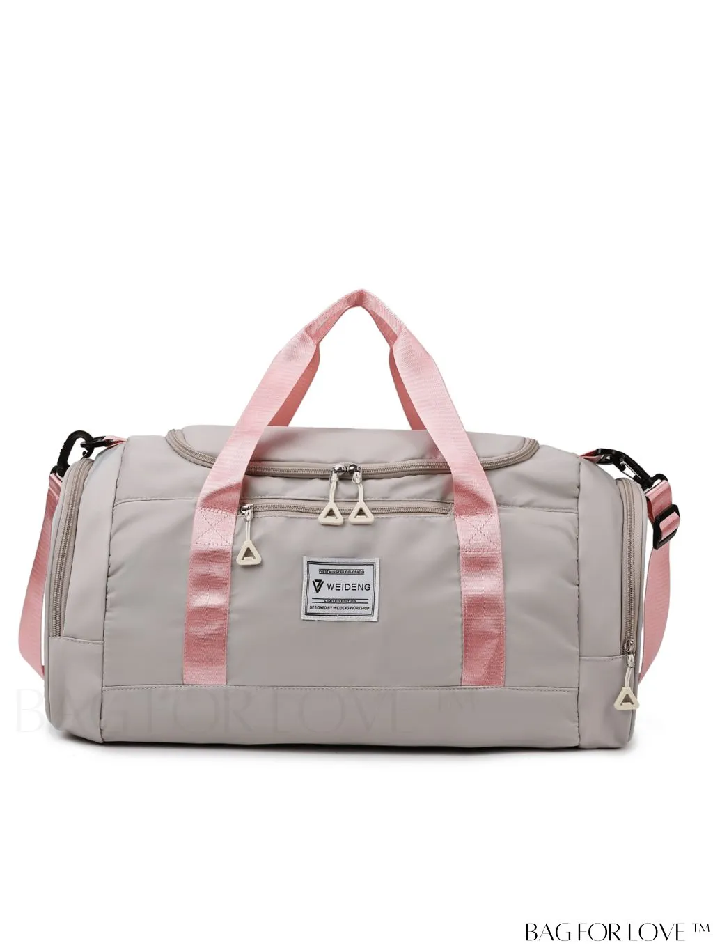 BagForLove - Versatile Travel Duffel Bag with Separate Wet/Dry Compartment for Sport, Gym, and Travel