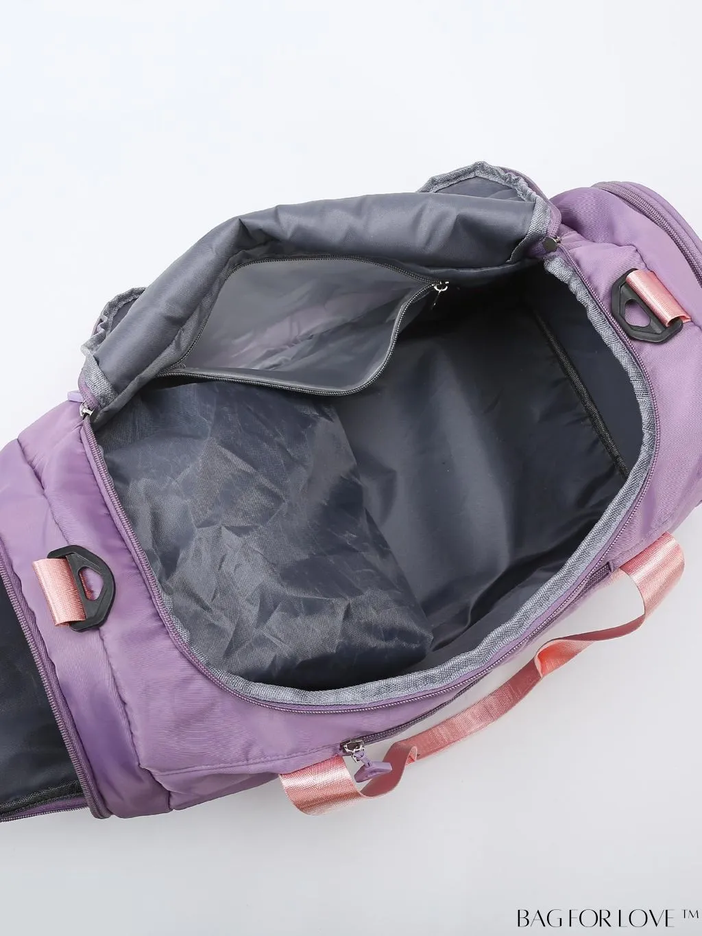 BagForLove - Versatile Travel Duffel Bag with Separate Wet/Dry Compartment for Sport, Gym, and Travel