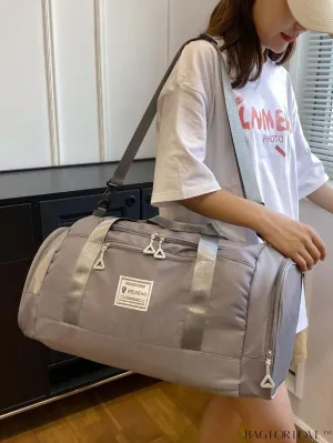 BagForLove - Versatile Travel Duffel Bag with Separate Wet/Dry Compartment for Sport, Gym, and Travel