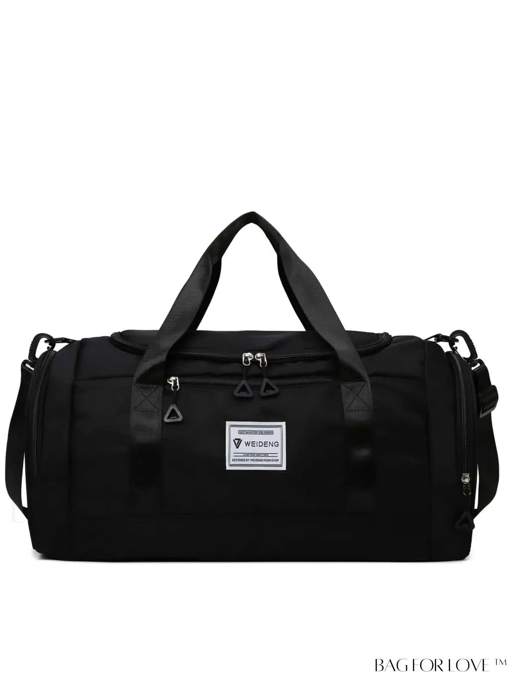 BagForLove - Versatile Travel Duffel Bag with Separate Wet/Dry Compartment for Sport, Gym, and Travel