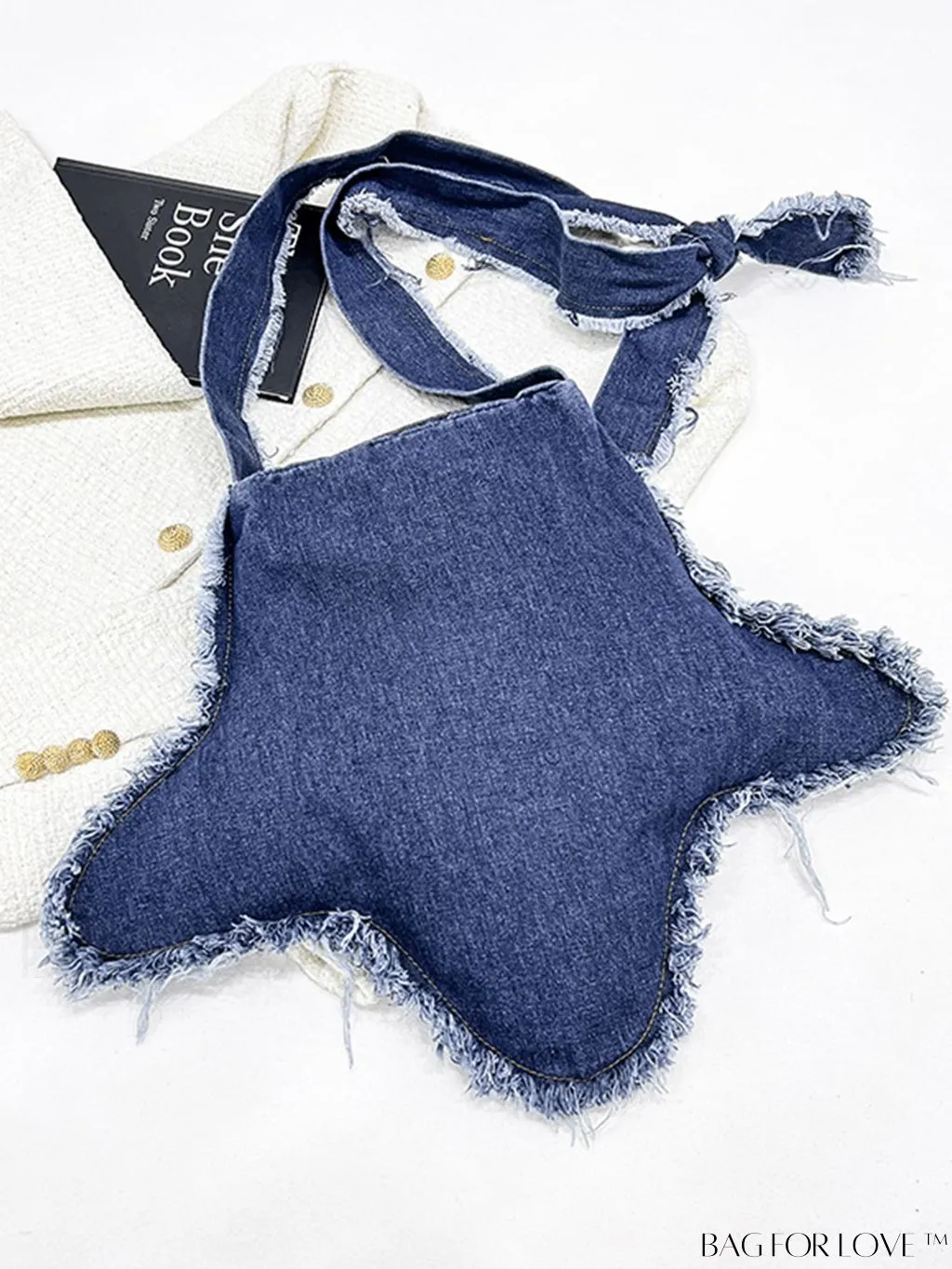 BagForLove - Womens Novelty Crossbody Bag with Star Shape, Large Capacity and Cartoon Rabbit Decor