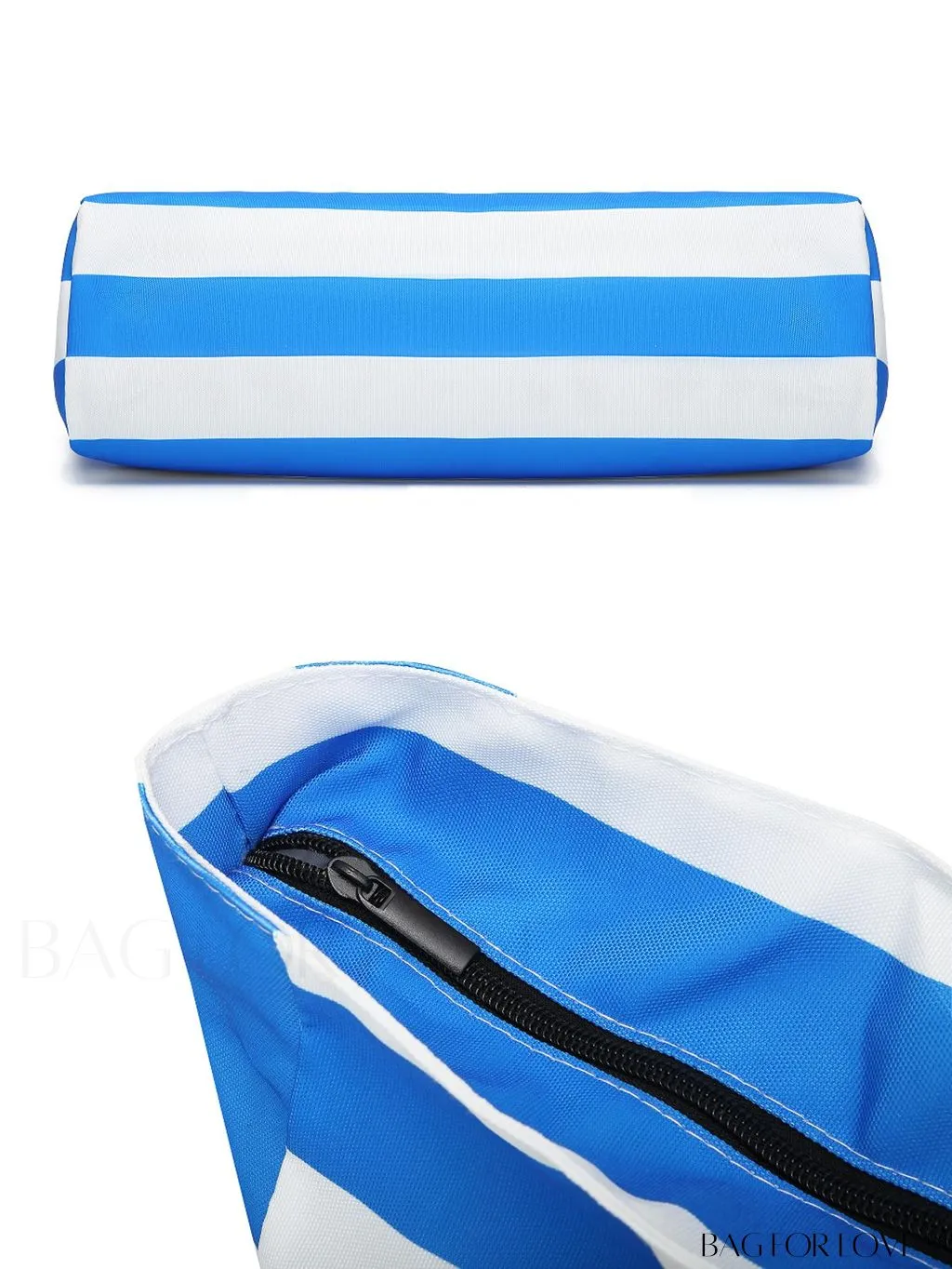 BagForLove - Womens Waterproof Beach Tote: Spacious, Sand-Proof Bag with Zipper - Ideal for Pool and Swim