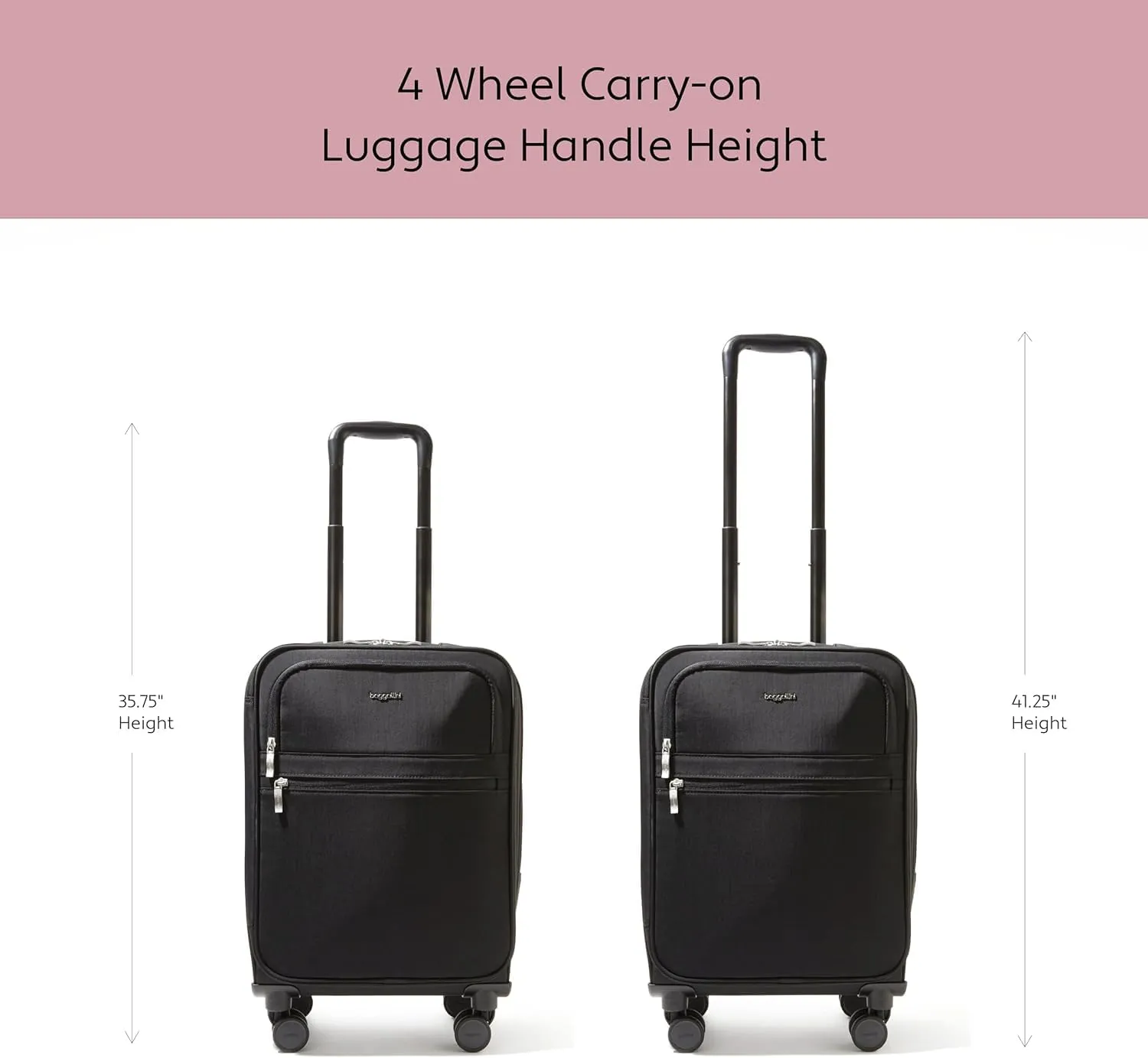 Baggallini 4 Wheel Carry-On