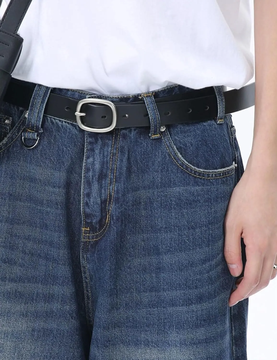 Baggy Jorts Y2k Men Hip Hop Jeans Shorts Gothic Denim Shorts Long Jorts Grunge Skater Shorts Streetwear
