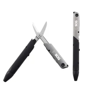 Baton Q1 Multi-Tool for Office and Everyday Carry - Scissors, Pen, Opener, Screwdriver