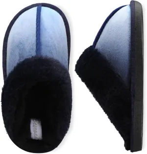 Besroad Kids Slippers Girls Boys Fuzzy House Slippers Warm Memory Foam House Shoes Soft Plush Bedroom Slippers Slides Indoor Outdoor