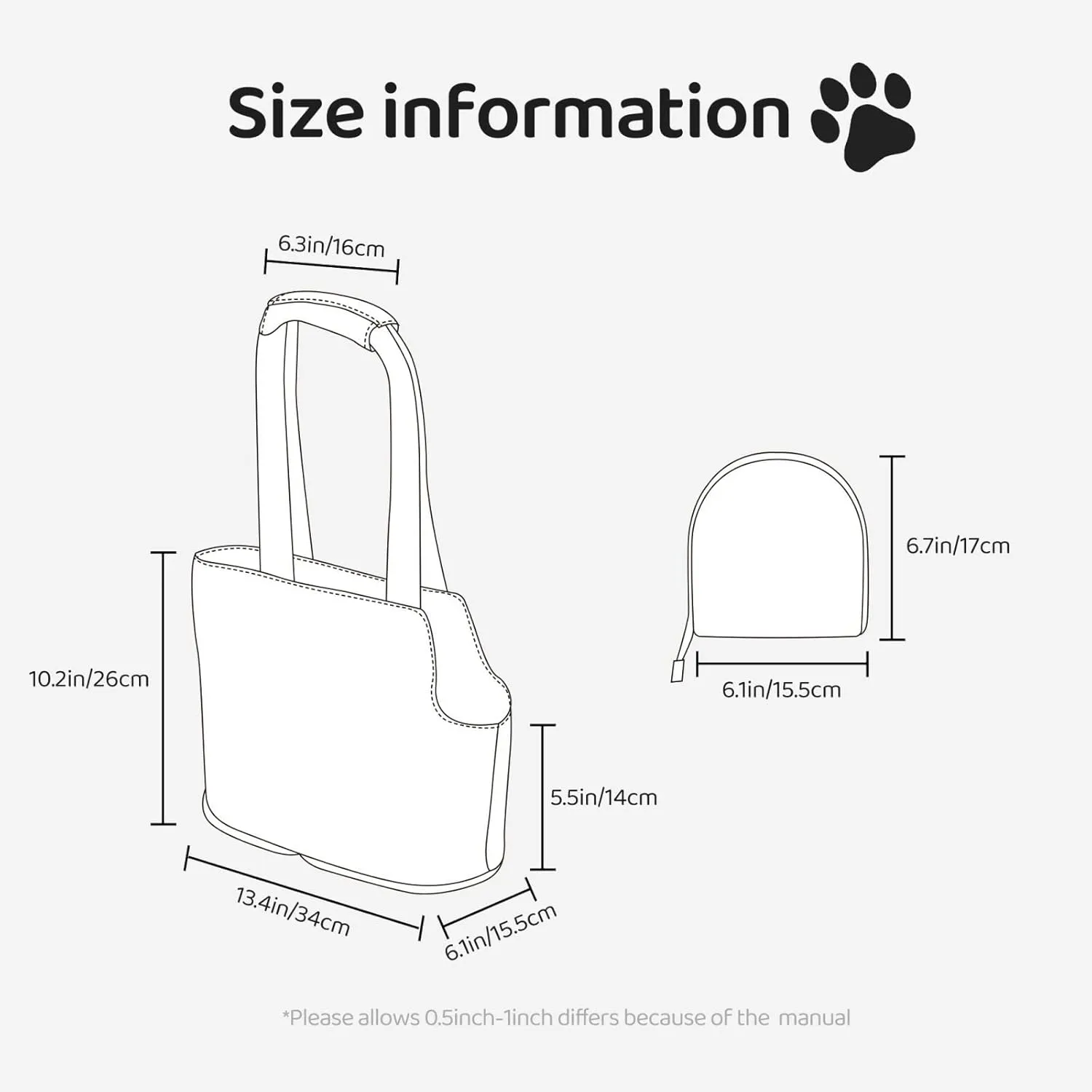 Bfdi-Battle for Dream Island Portable Folding Single-Shoulder Bag for Pets Cozy Plush Dog Purse Carrier for Small Dogs