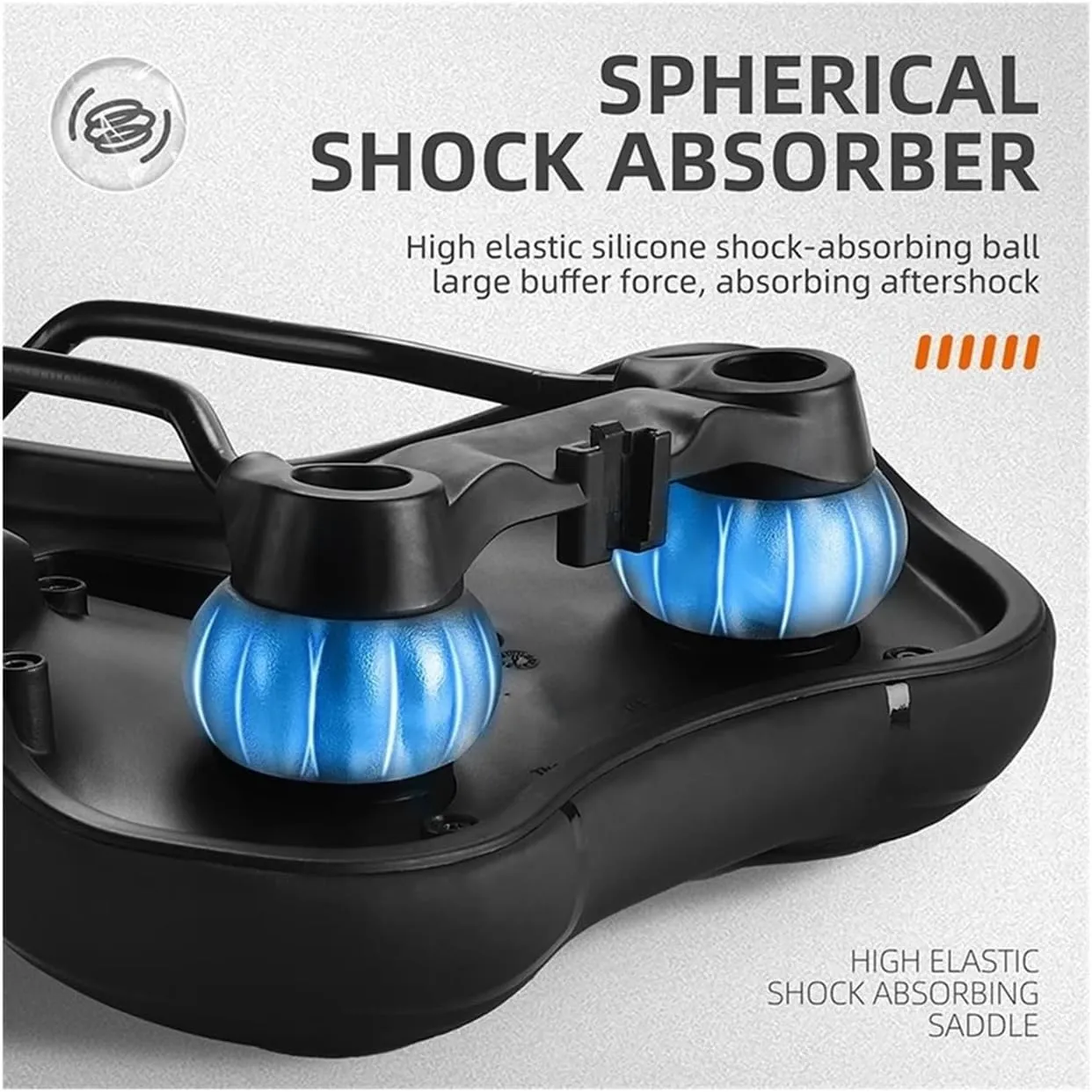 Bike Bicycle Saddle Rail Hollow Breathable Absorption Rainproof Soft Comfortable Sponge Casual Road Cycling Fit for Seat
