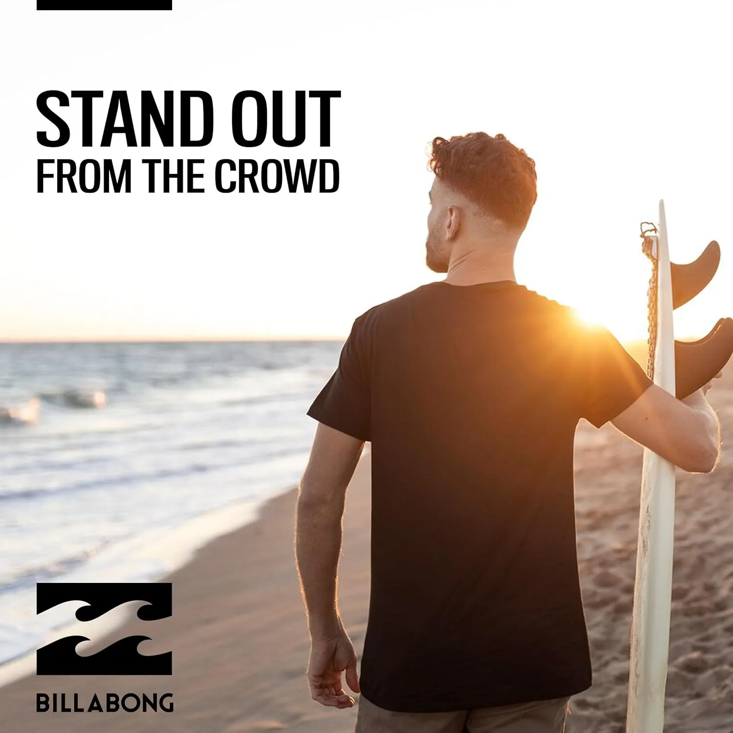 Billabong Big and Tall T-Shirts for Men – 2 Pack Cotton Mens Beach Summer Tees