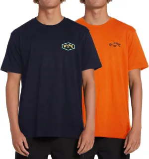 Billabong Big and Tall T-Shirts for Men – 2 Pack Cotton Mens Beach Summer Tees