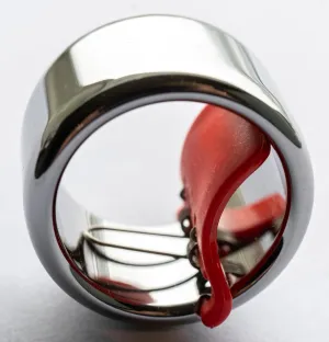 Black Mountain Slide Guitar Rings - Made From Tungsten Steel. Acoustic Guitar Slide, Electric Guitar Slide, Bass, Ukulele, and More. Almost as Hard as Diamond, Smooth Surface Finish, New Invention