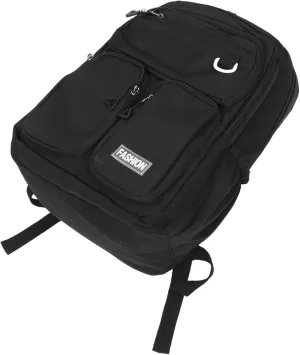 Black Shoulder Bag for Women Large Backpack for Middle Schoolers School Backpack Multiple Pockets