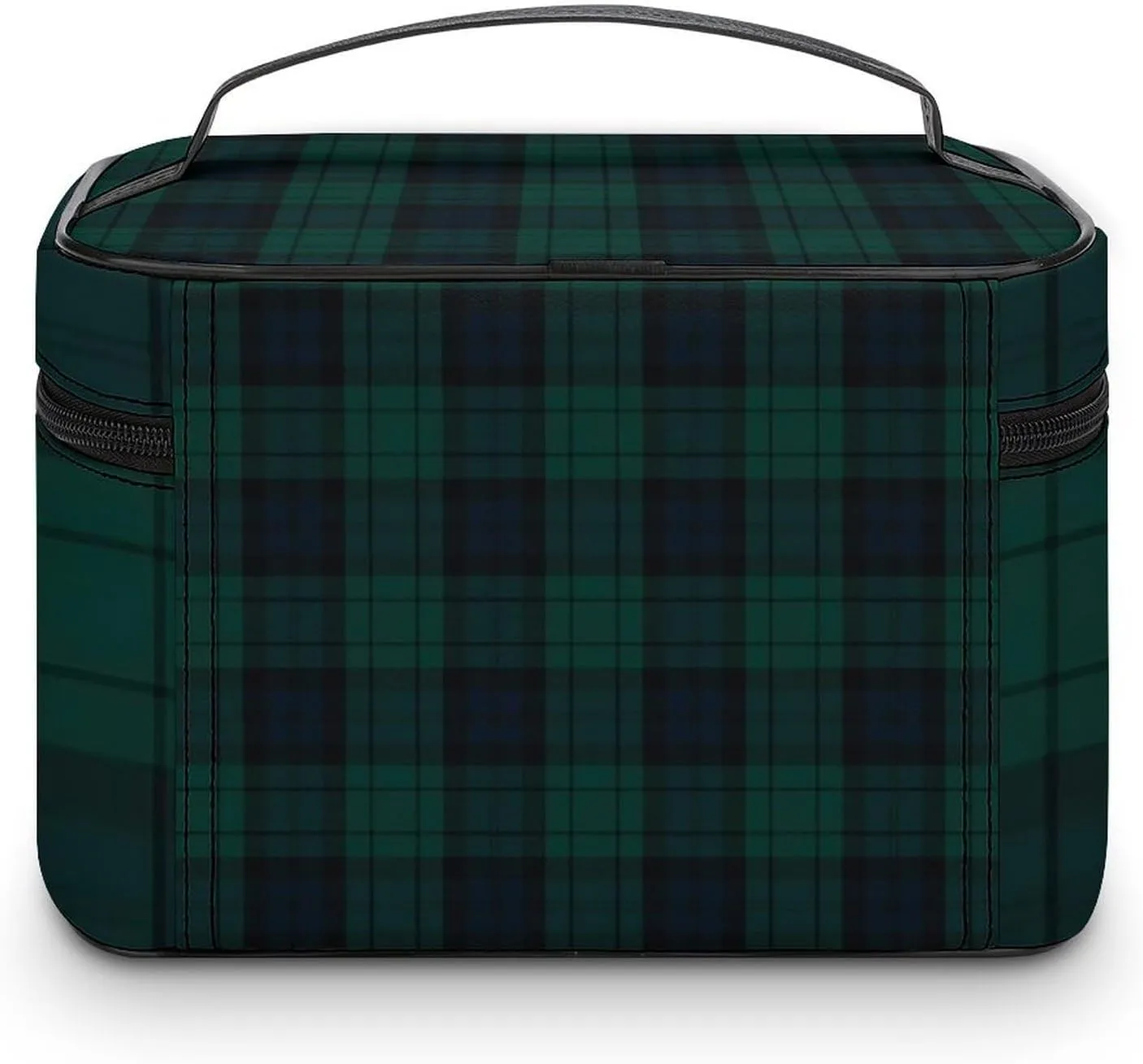 Black Watch Tartan Large Capacity Soft And High-value Practical Makeup And Wash Bag