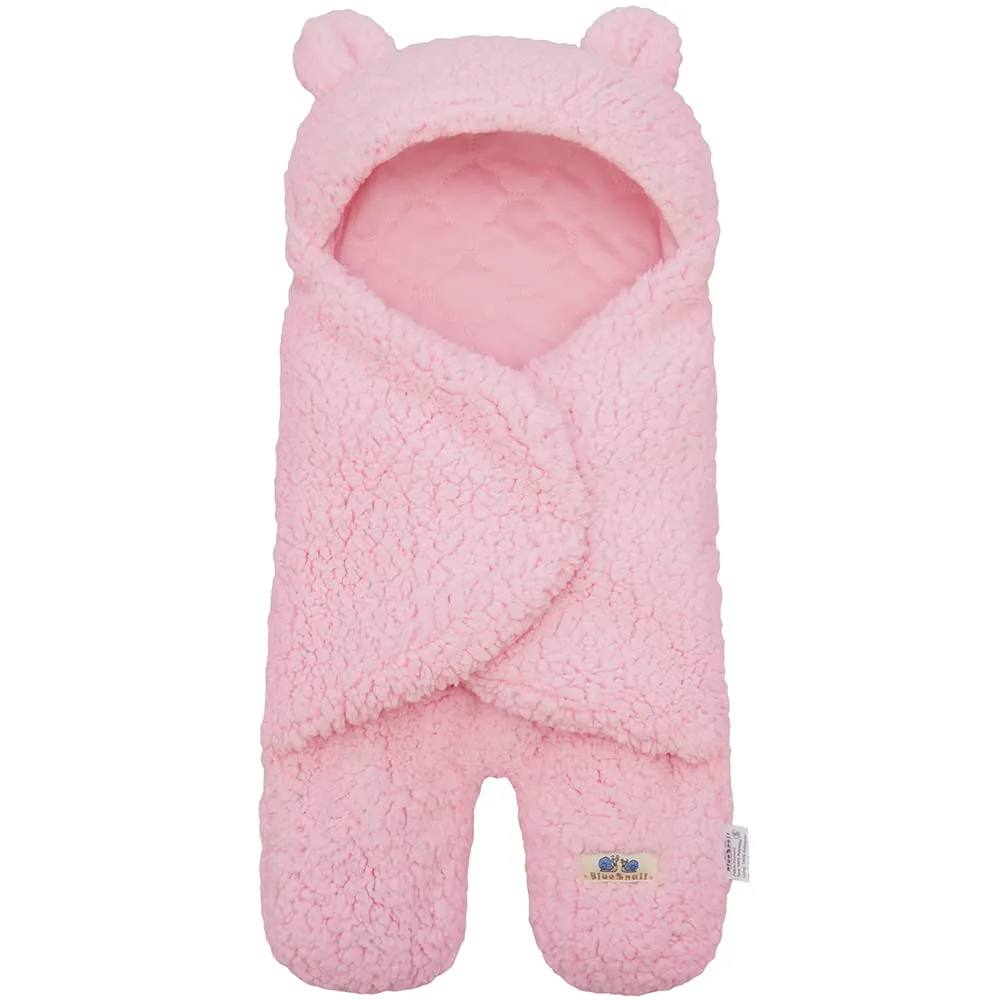 BlueSnail Newborn Receiving Blanket Baby Sleeping Wrap Swaddle(Pink)