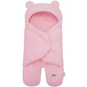 BlueSnail Newborn Receiving Blanket Baby Sleeping Wrap Swaddle(Pink)