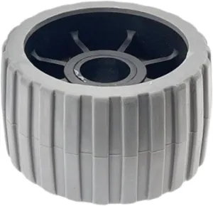 Boat Trailer Roller Wheel Rolling Tool, Marine Keel Roller Yacht Ribbed Roller for Dinghy