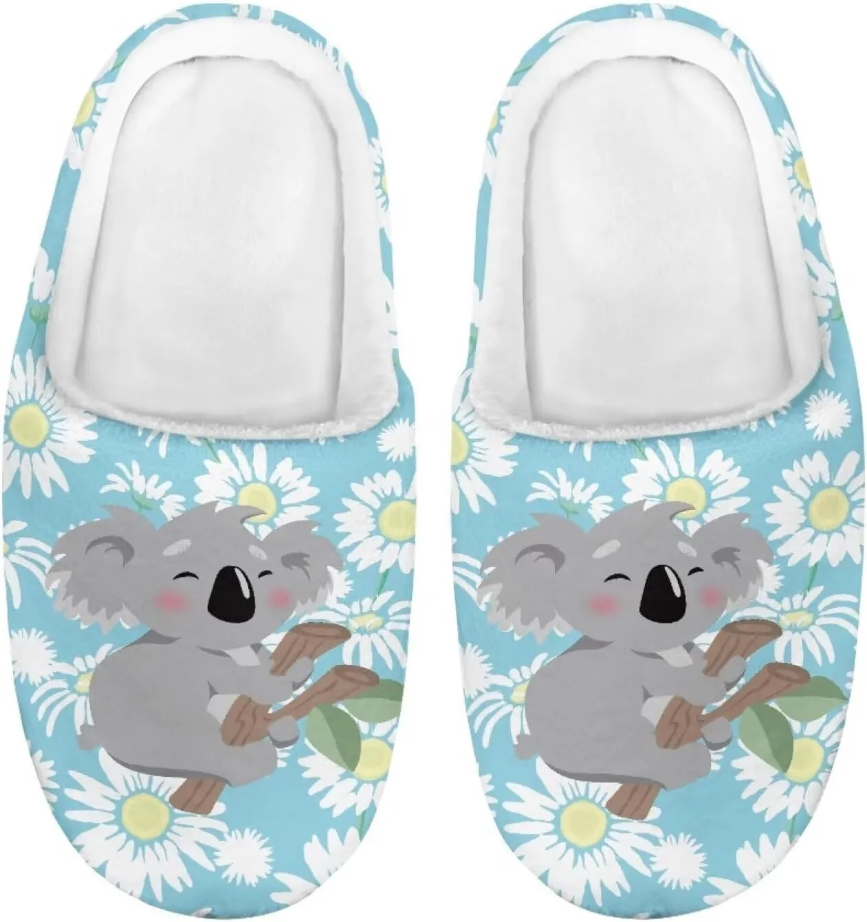 Boys Girls Slippers Plush Warm House Shoes Breathable Kids Flannel Fuzzy Slippers Winter Non Slip Indoor Cotton Shoes US 9-15