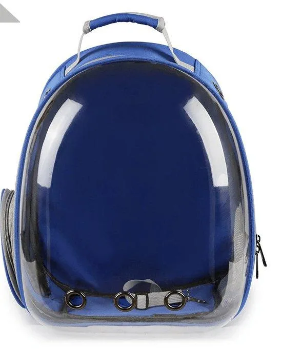 Bubble Pet Sightseeing Backpack: Portable And Stylish Carrier For Small Animals