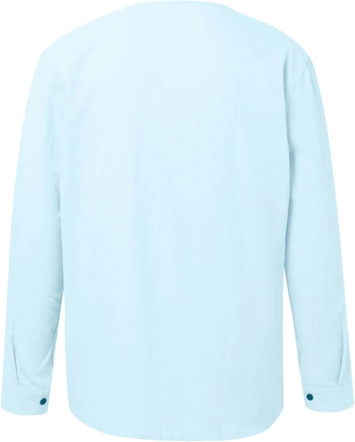 Button Down Linen Shirts for Men Casual Casual Long Sleeve Regular Fit Beach Shirts with Pocket Long Sleeve Tight