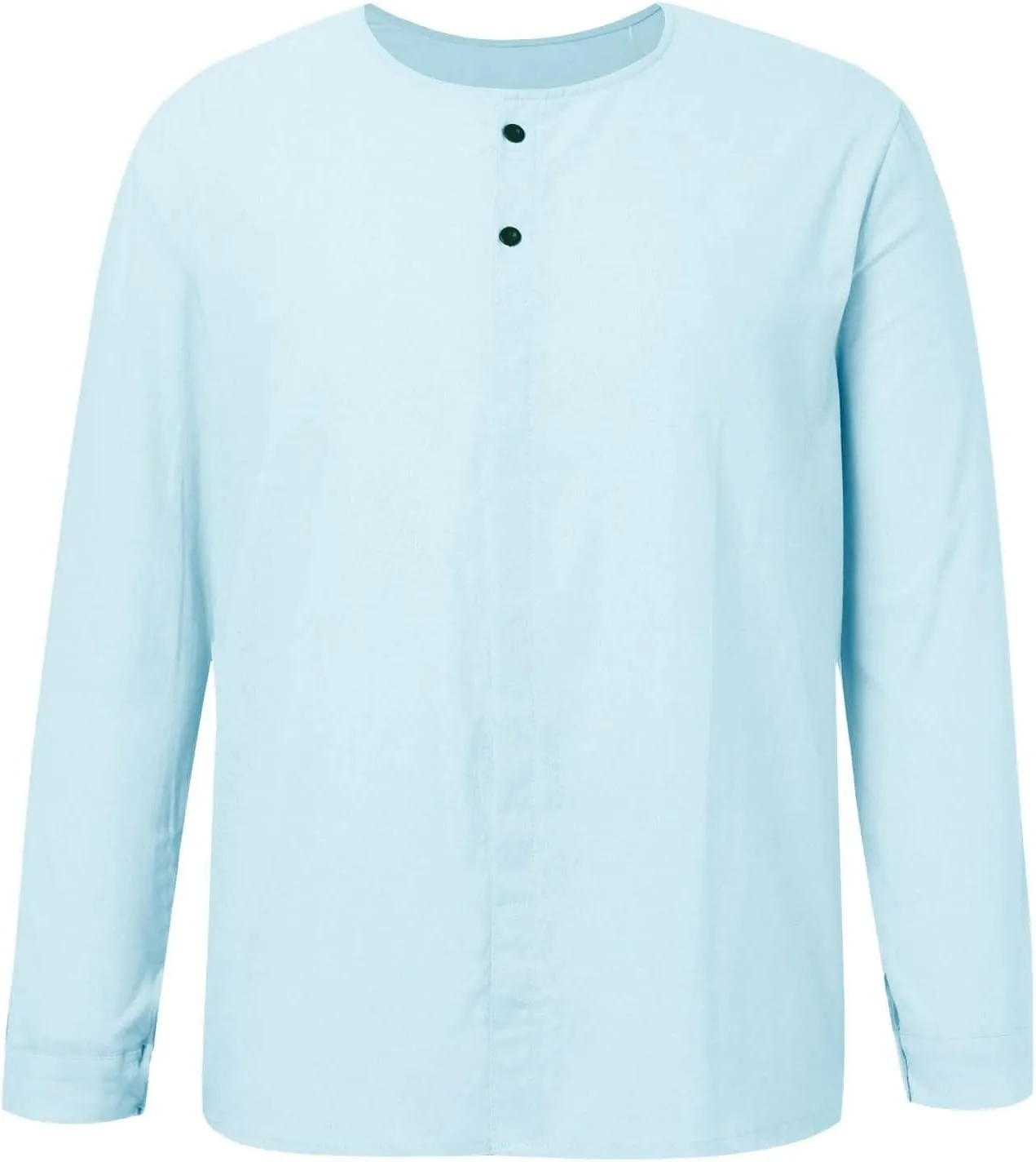 Button Down Linen Shirts for Men Casual Casual Long Sleeve Regular Fit Beach Shirts with Pocket Long Sleeve Tight