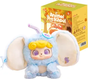 CALEMBOU Plush Blind Box, Cute Q.Kid Animal Preschool Series Stuffed Blind Box Doll, Kawaii Mystery Plush Toys Collectible for Birthday Gift (Q.Kid Animal Preschool 1pc)