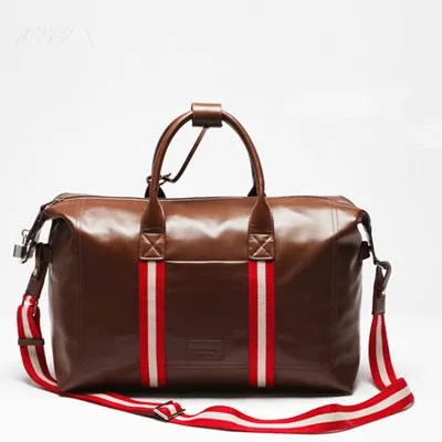 capacity Large bag leather layer Enhanced bag handbag first luggage of boarding cowhide genuine commercial travel On-sale