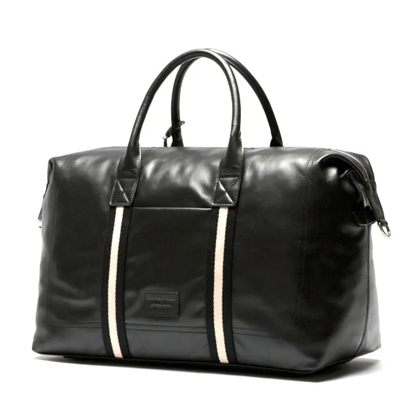 capacity Large bag leather layer Enhanced bag handbag first luggage of boarding cowhide genuine commercial travel On-sale