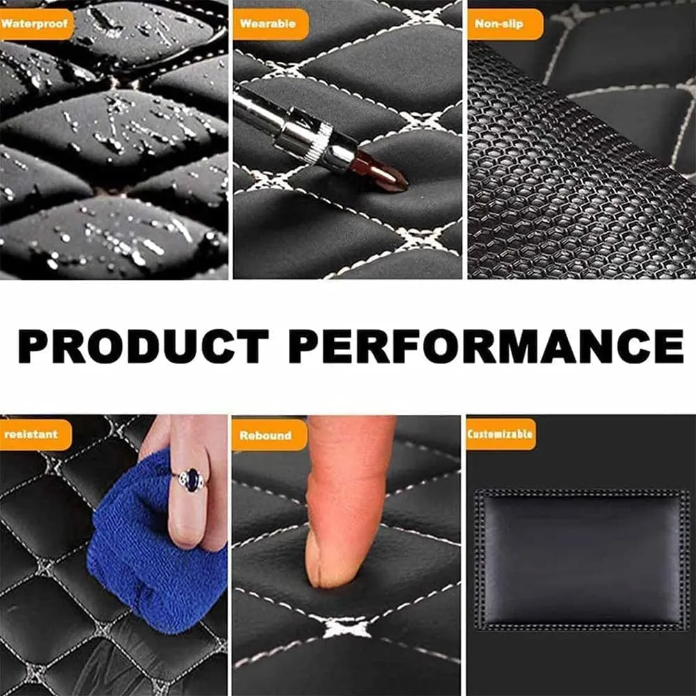 Car Boot Liner Protector for Mitsubishi Outlander 2022 2023 2024, Anti Slip Rear Trunk Storage Liner Liner Interior Accessories,D