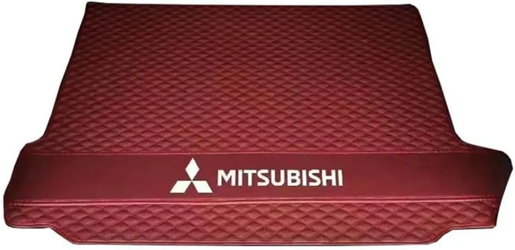 Car Boot Mats, for Mitsubishi Mirage G4(A1O) 2013-2019 Rear Trunk Storage Cargo Anti-Scratch Protector Tray Cover Liner, Auto Accessories,D-Red