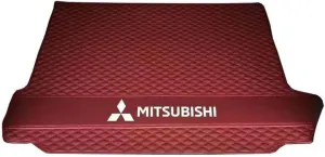 Car Boot Mats, for Mitsubishi Mirage G4(A1O) 2013-2019 Rear Trunk Storage Cargo Anti-Scratch Protector Tray Cover Liner, Auto Accessories,D-Red
