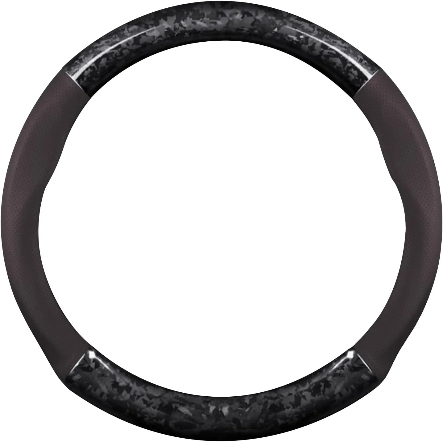 Car Steering Wheel Cover for Buick Envision Regal Lacrosse Verano Pro Encore Excelle Velite 6 Excelle GT GL8, Anti-Slip Breathable Steering Wheel Protector Leather Steering Wheel Cover, Accessories