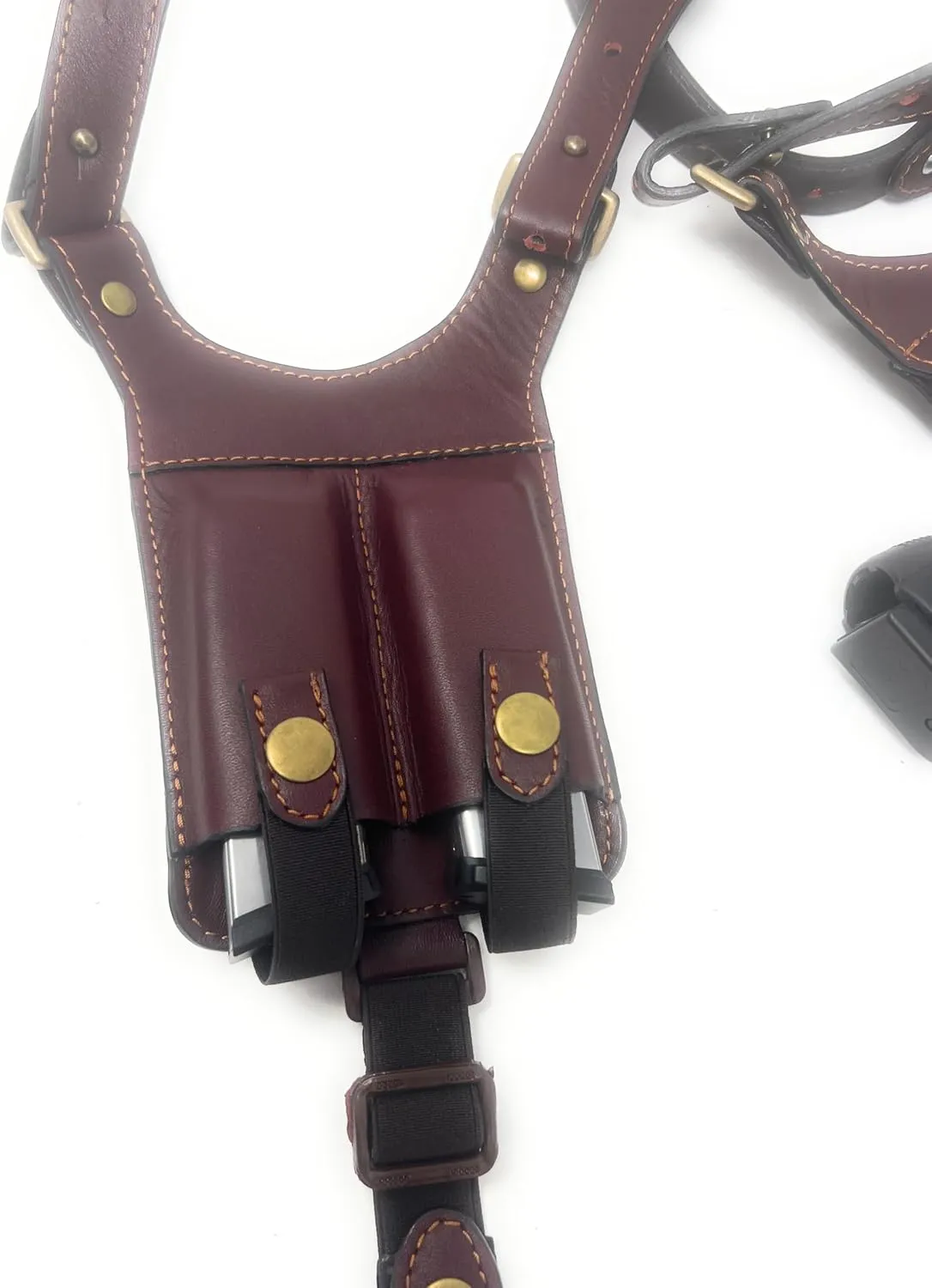 Cardini Leather Premium Shoulder Holsters for Concealed Carry, S&W J Frame, Taurus 605, 642 Airweight, 38 Special