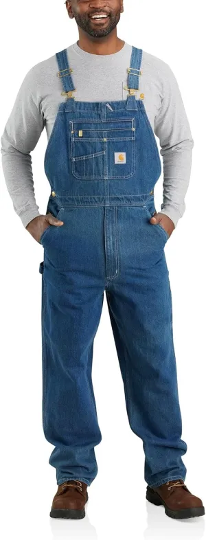Carhartt Men's Loose Fit Denim Bib Overall