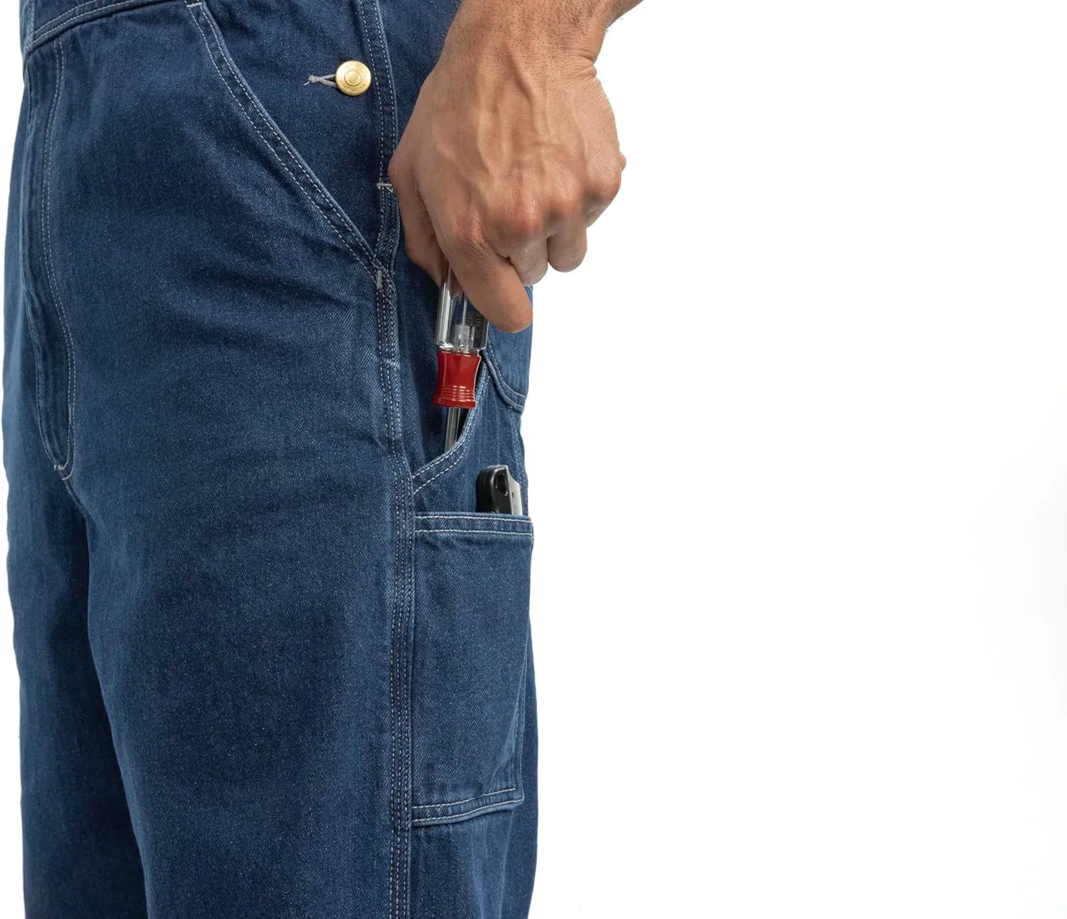 Carhartt Men's Loose Fit Denim Bib Overall