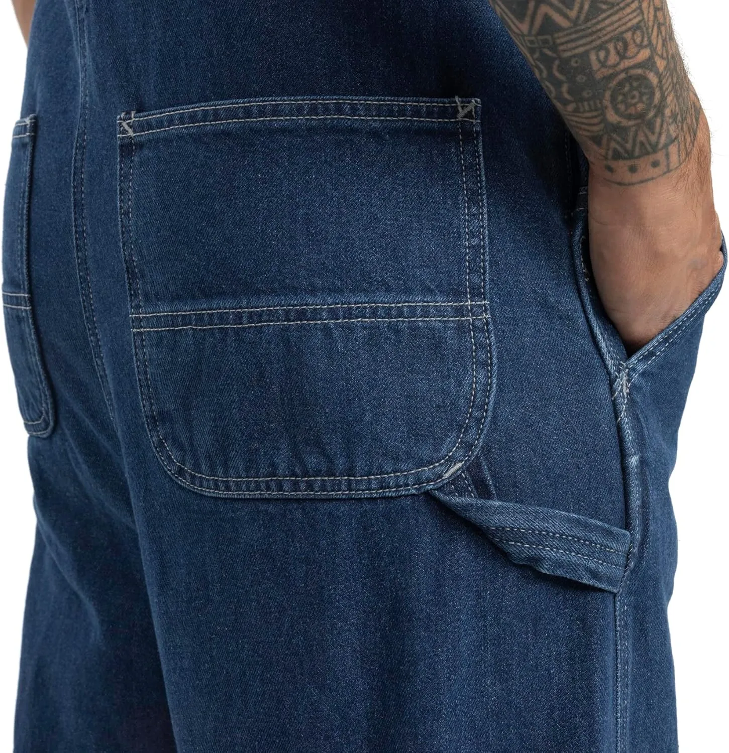Carhartt Men's Loose Fit Denim Bib Overall