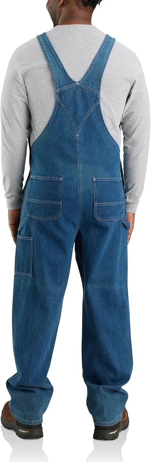 Carhartt Men's Loose Fit Denim Bib Overall