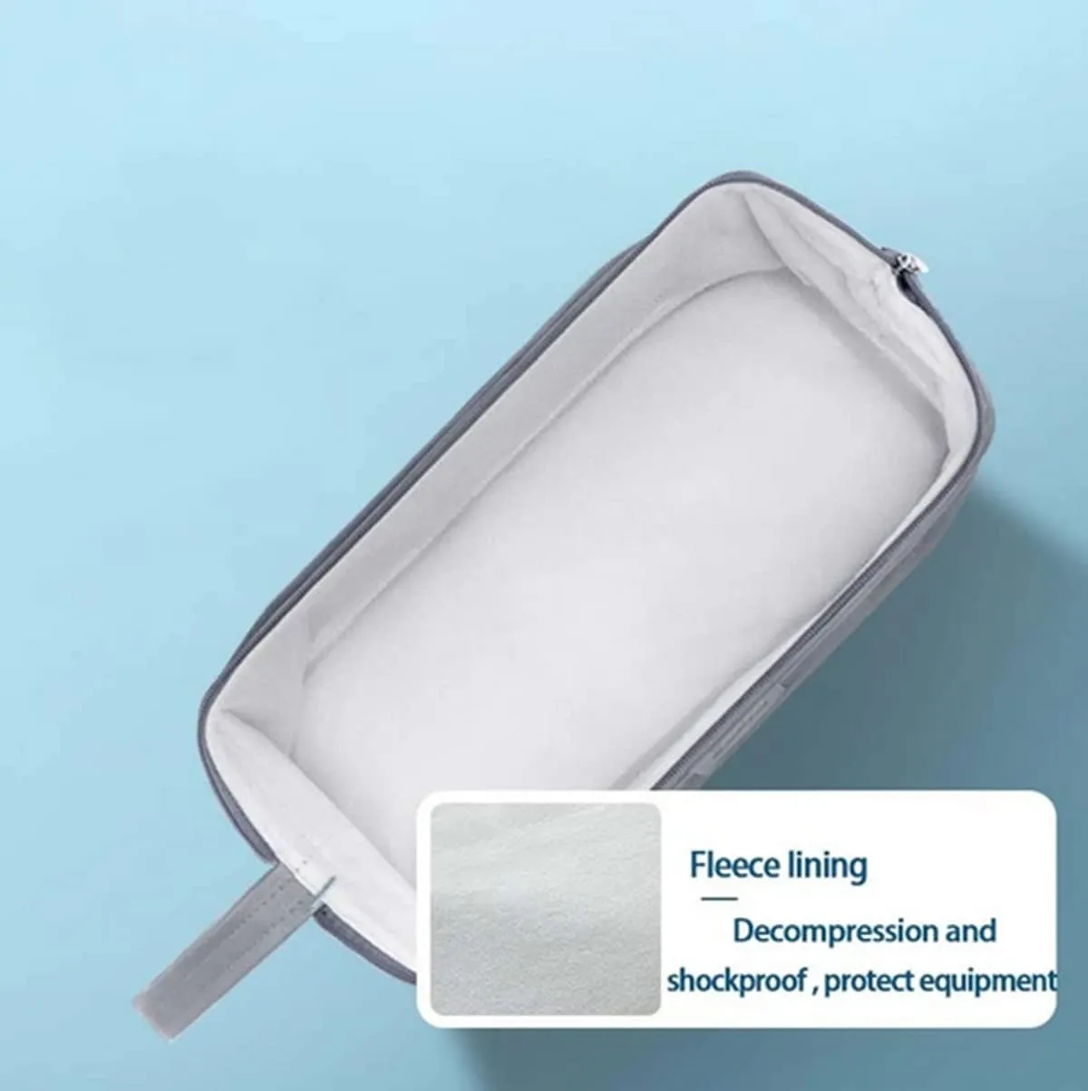 Case for Dyson Hair Dryer,Dustproof Storage Bag Travel Carrying Case for Dyson Supersonic for Dyson Airwrap for Dyson Corrale Hair Dryer Case Bag (Light Grey)