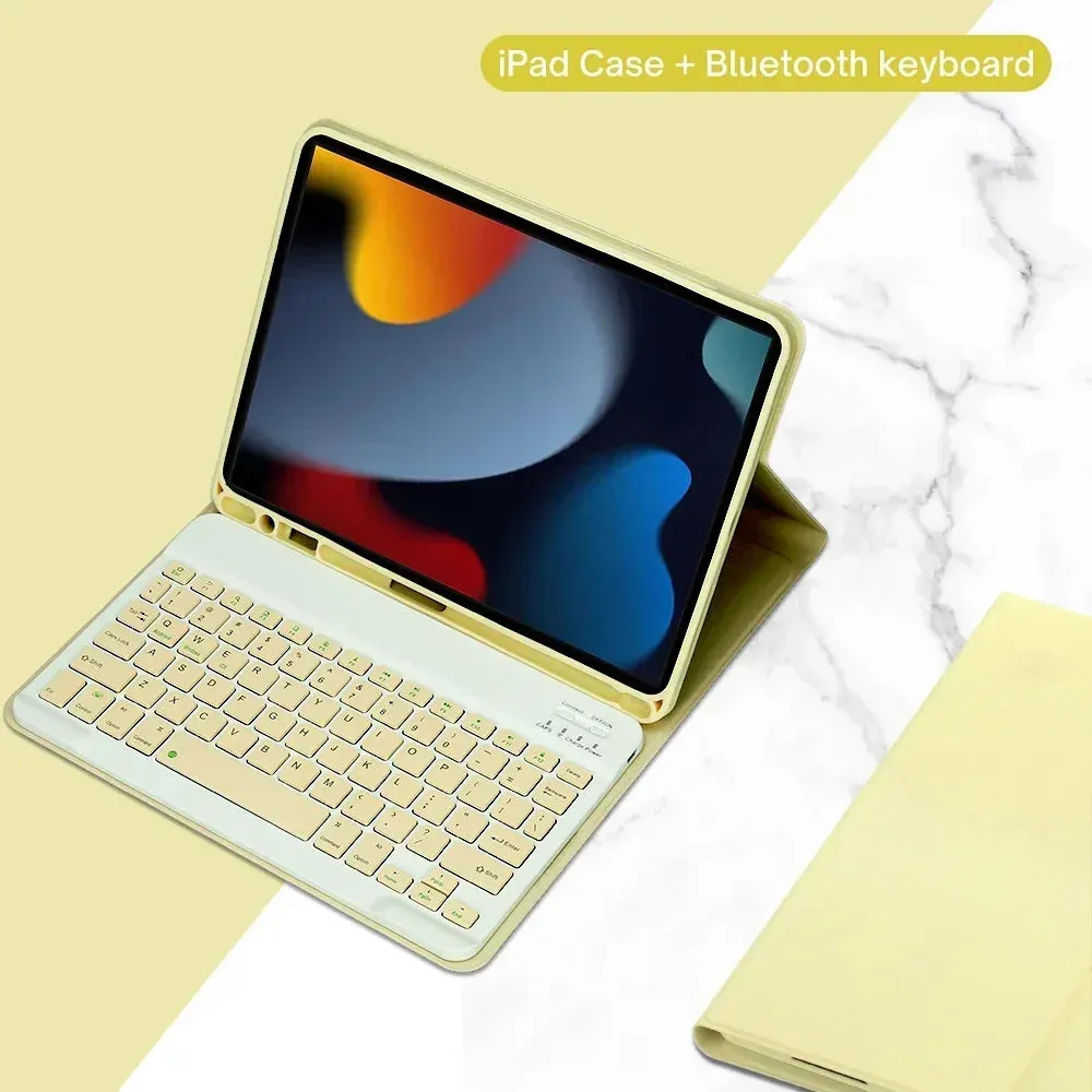 Case For iPad 10.2" 9th 8th 7th Generation, Keyboard Tablet Cover for iPad For iPad Air 10.5"(3rd Gen) Pro 10.5 inch 10.2 Inch