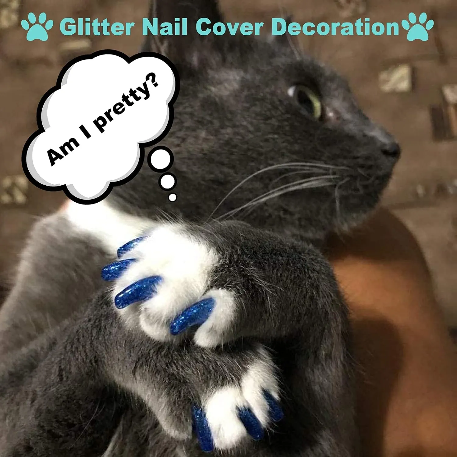 Cat Bathing Bag Set 8 PCS with Cat Shower Net Bag Breathable Mesh Cat Muzzle Adjustable Pet Grooming Brush Nail Clipper Nail File Tick Tool Nail Cap for Cat Nail Trimming Washing Restraint Feeding