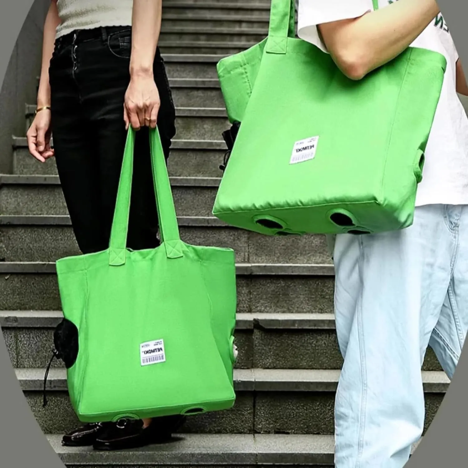 Cat Tote Bag, Cat Tote Bag Carrier Walker, Cat Walking Bag, Cat Tote Bag Carrier Harness, Cat Tote Bag for Women and Men, for Traveling, Shopping