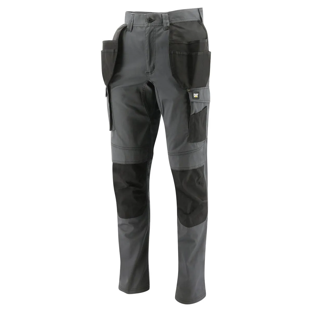 Caterpillar Essentials Stretch Knee Pocket DARK SHADOW-BLACK