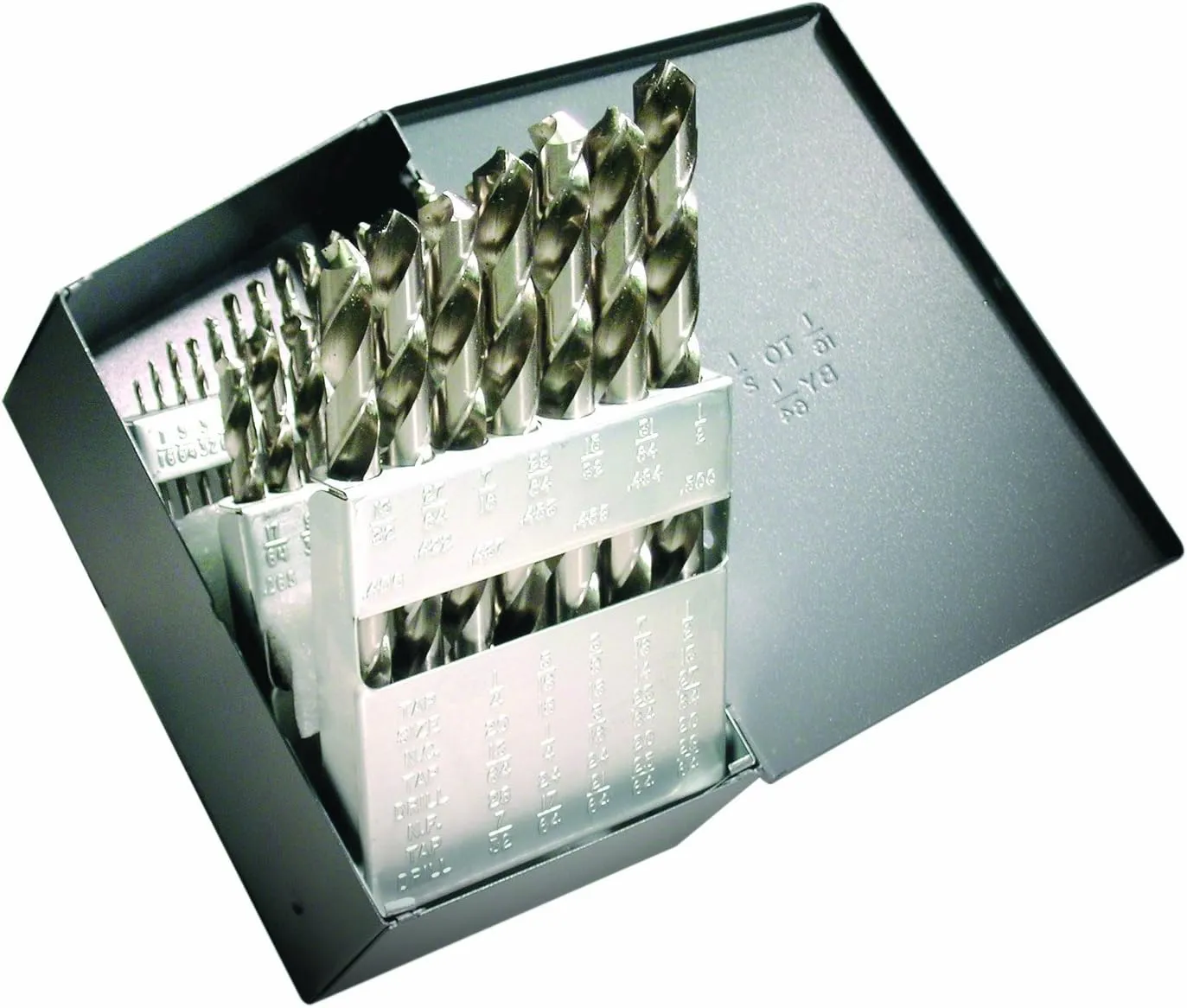 Champion Cutting Tool 129CO 705C Cobalt General Purpose Gold Oxide Drill Set, 29-Piece