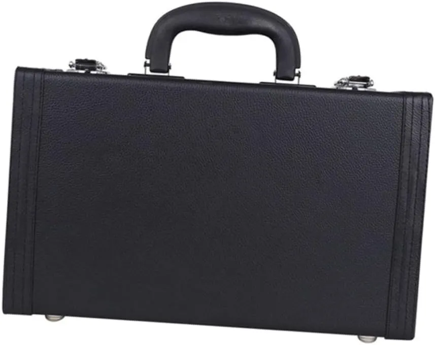 Clarinet Carrying Case Padded Black Clarinet Storage Container with Handle Durable Protection for Travel and Performance for Musicians