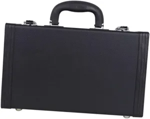 Clarinet Carrying Case Padded Black Clarinet Storage Container with Handle Durable Protection for Travel and Performance for Musicians