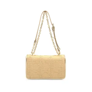 Combo Straw Clutch Bag