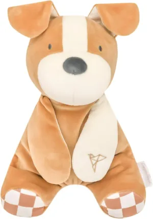 Copper Pearl Squish Plush: Soft 10” Puppy Stuffed Animal, Baby Toys Plushies for Girls and Boys - Pepper Puppy