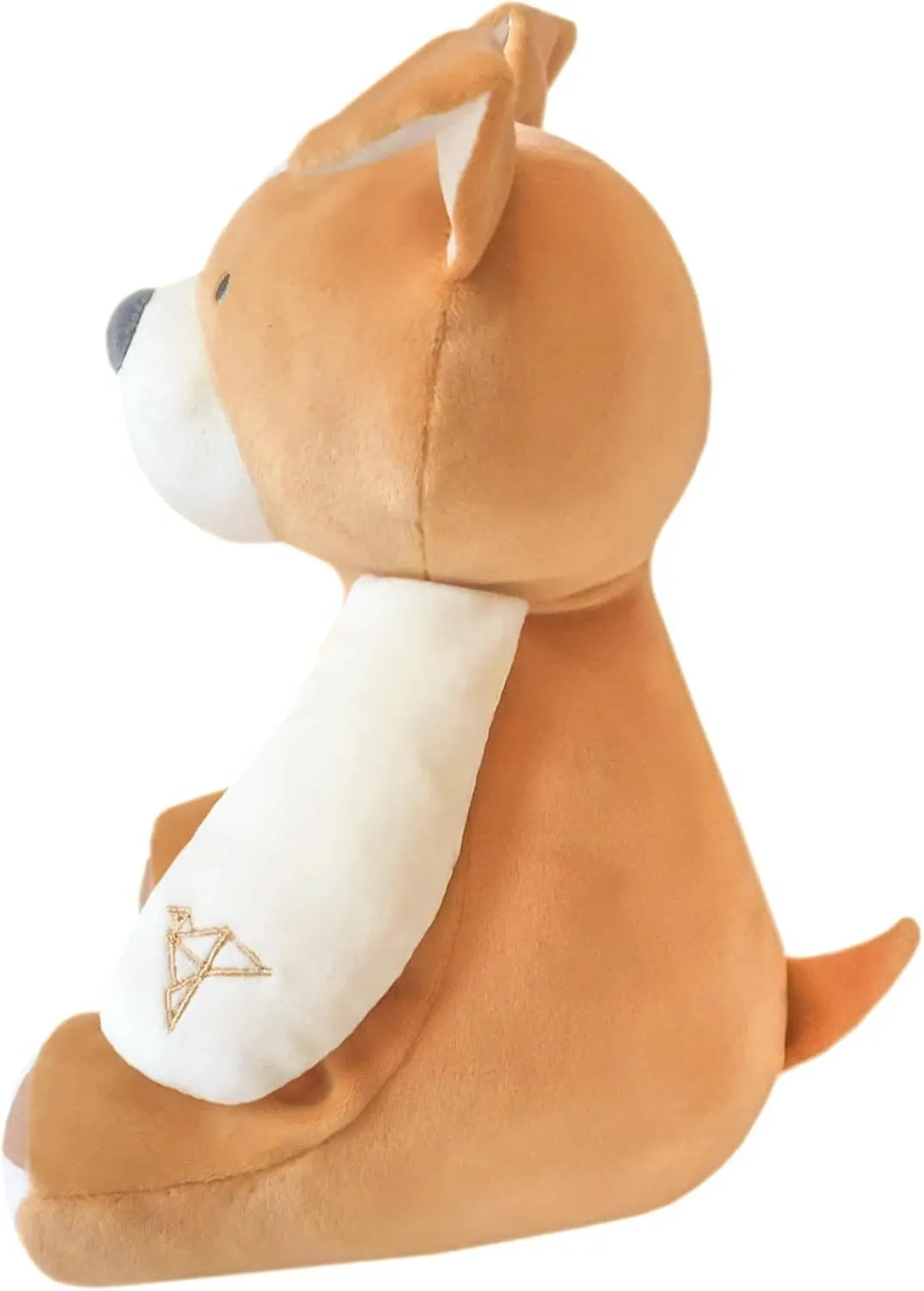 Copper Pearl Squish Plush: Soft 10” Puppy Stuffed Animal, Baby Toys Plushies for Girls and Boys - Pepper Puppy
