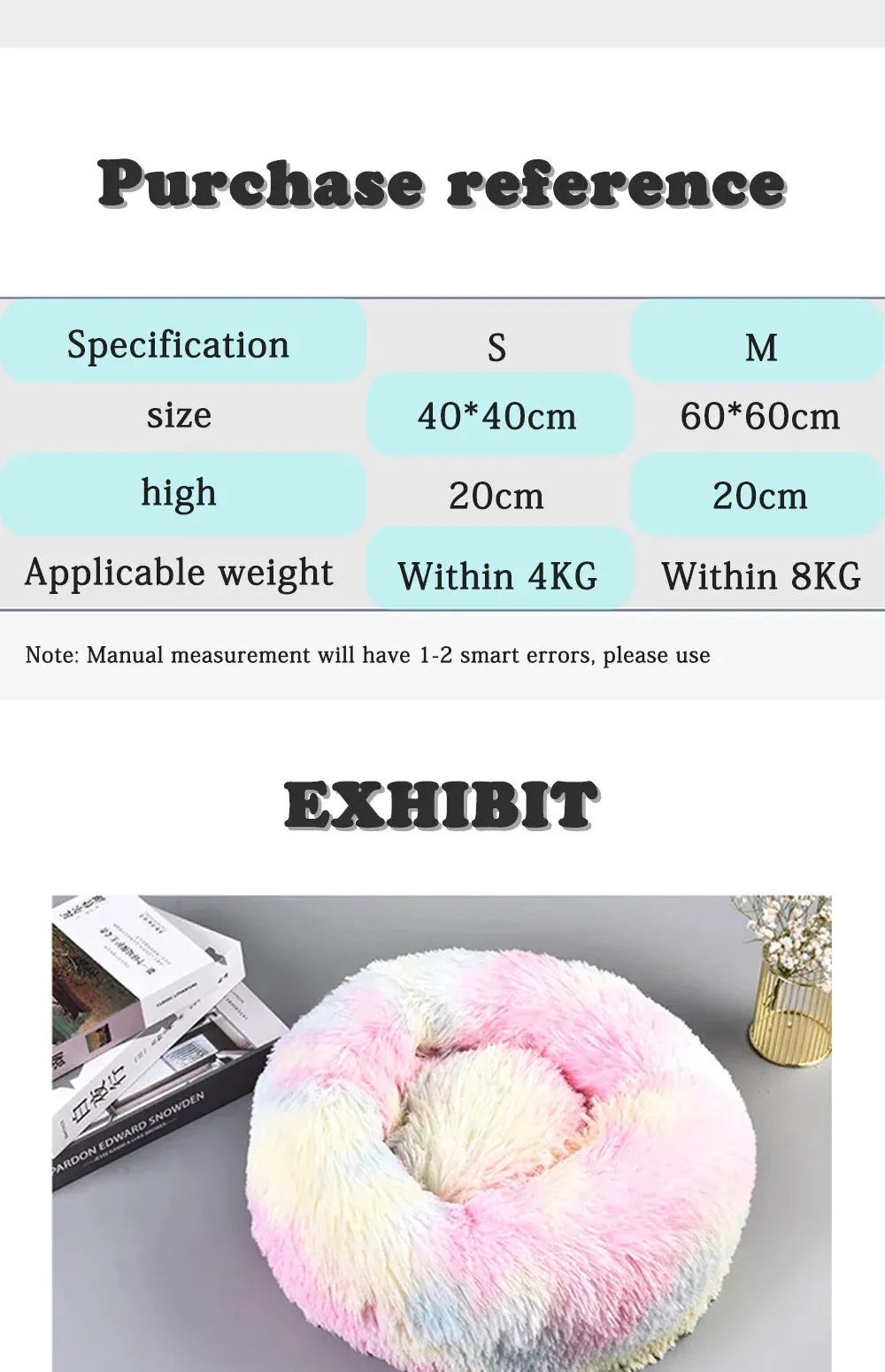 CozyNest Super Soft Plush Pet Bed for Ultimate Comfort