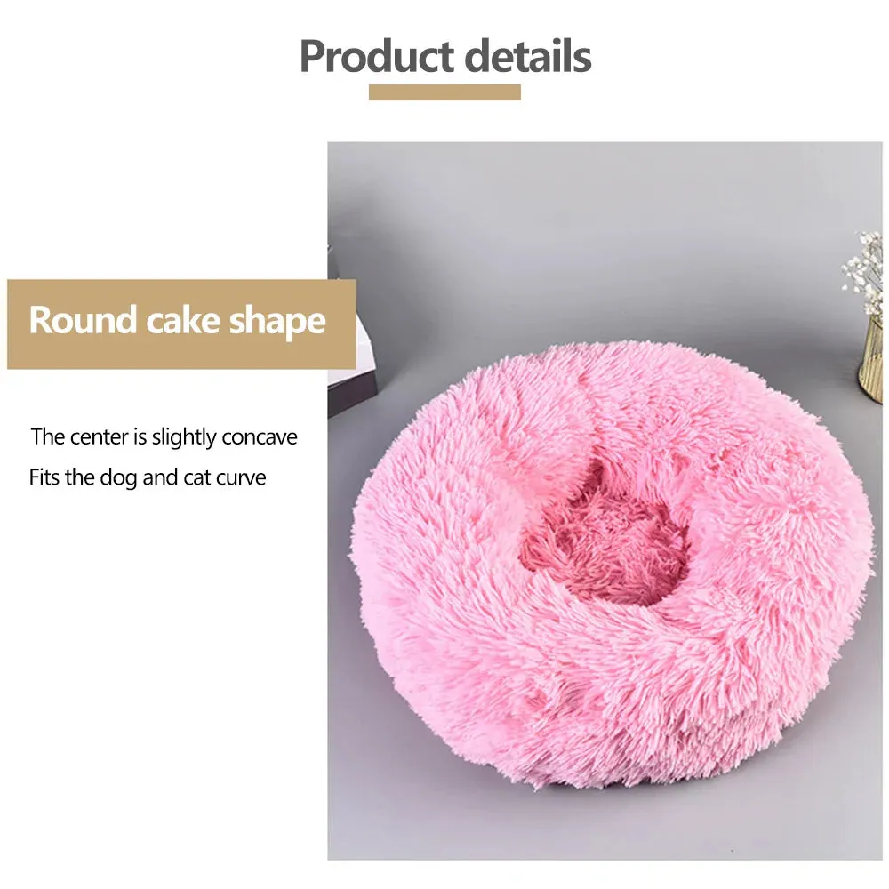 CozyNest Super Soft Plush Pet Bed for Ultimate Comfort