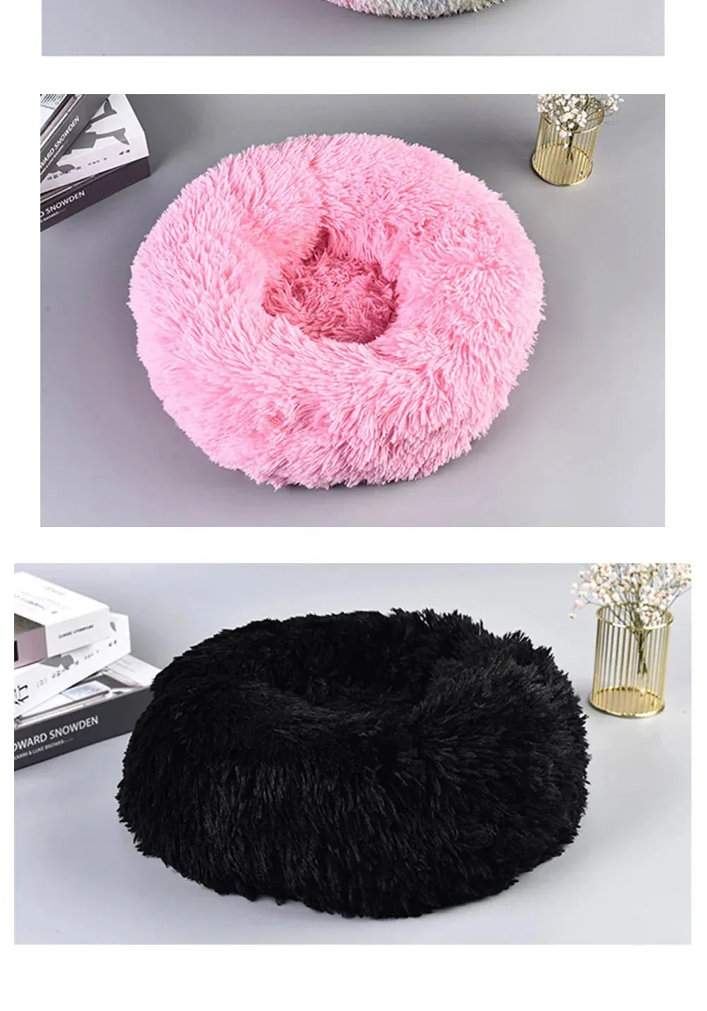 CozyNest Super Soft Plush Pet Bed for Ultimate Comfort